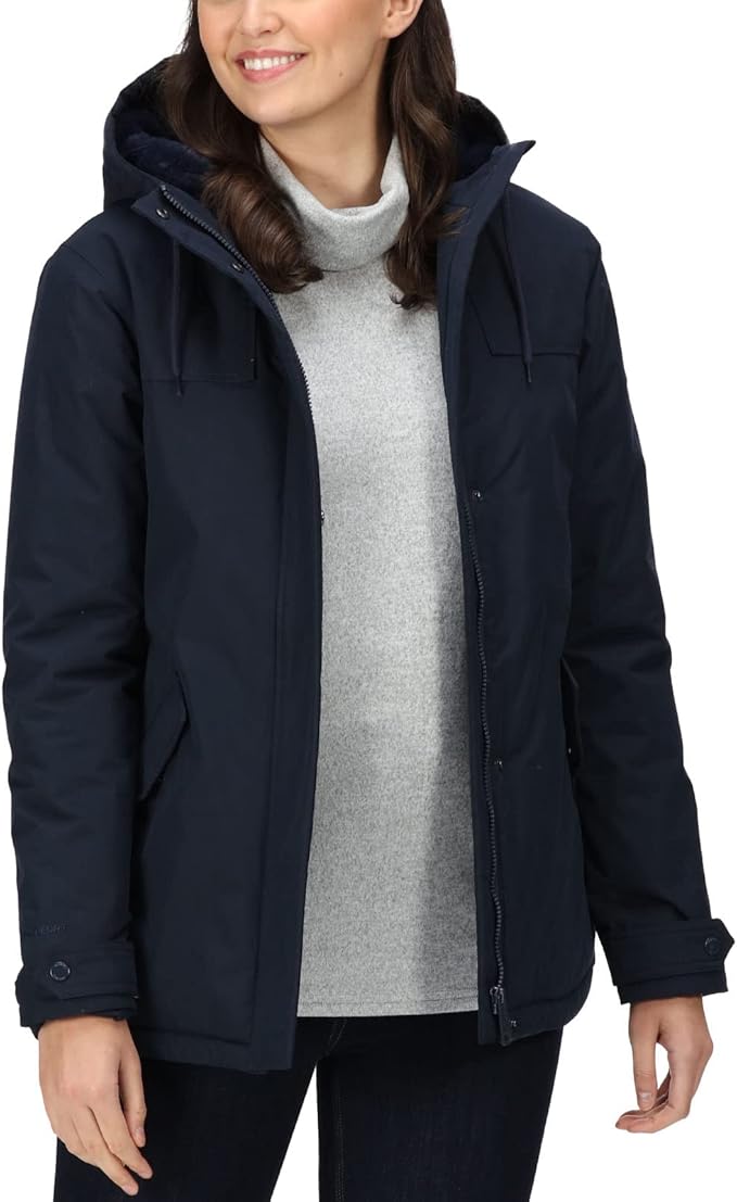 Regatta Bria Womens Waterproof Jacket Navy