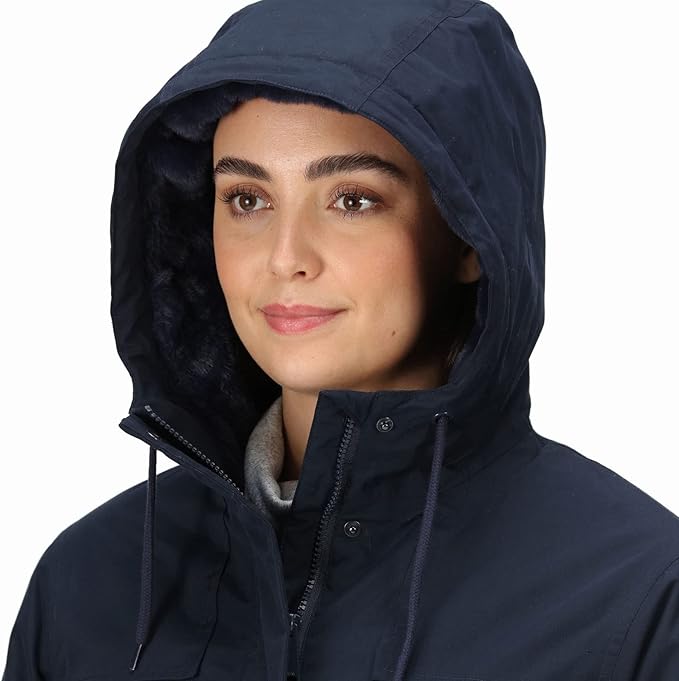 Regatta Bria Womens Waterproof Jacket Navy