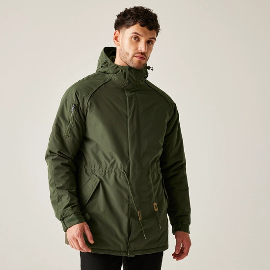 Men's Salinger III Parka Jacket | Dark Khaki