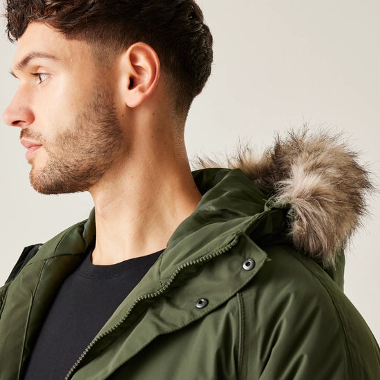 Men's Salinger III Parka Jacket | Dark Khaki