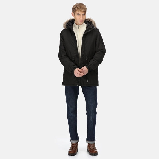 Men's Salinger III Parka Jacket | Black