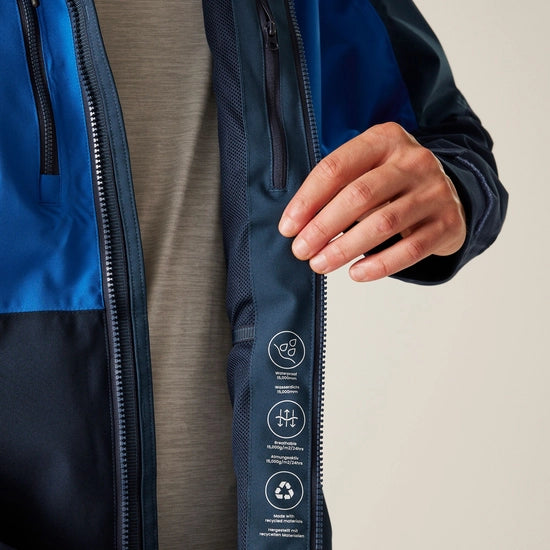 Men's Maland II Waterproof Jacket | Olympian Blue Moonlight Denim Navy