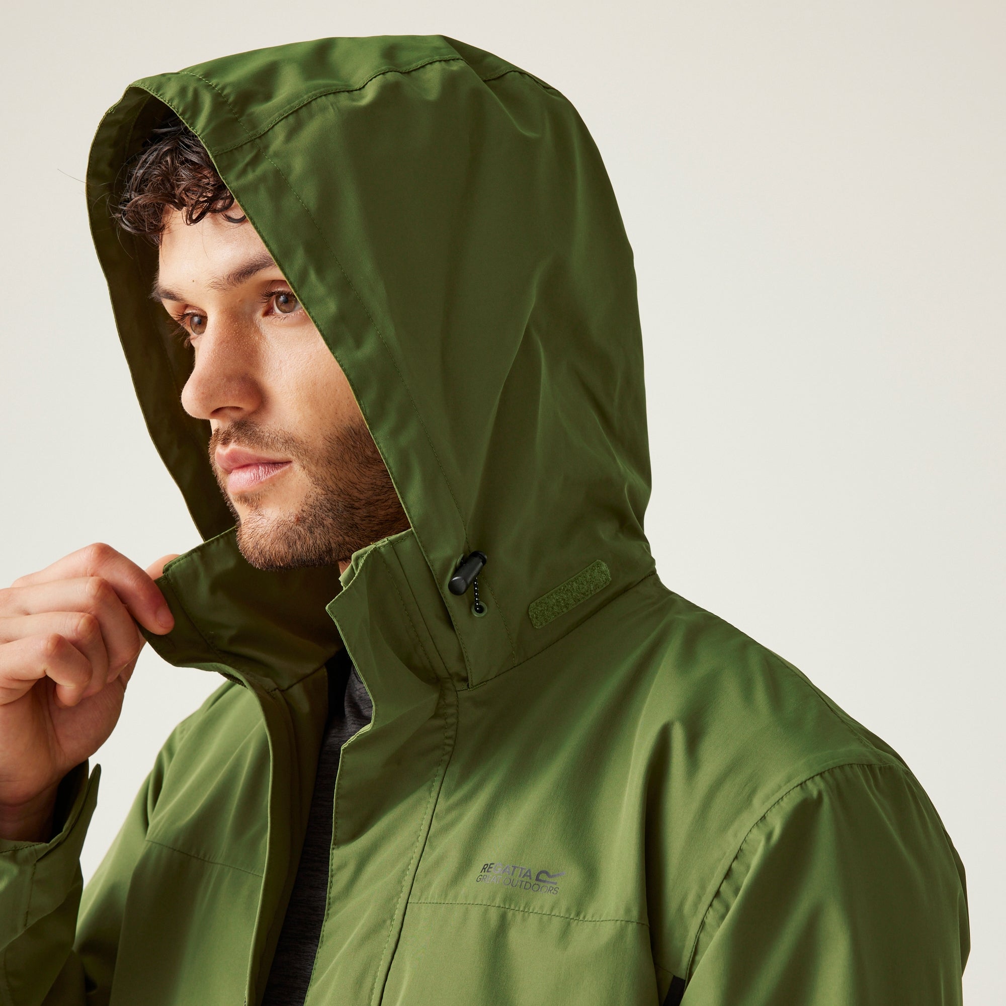 Men's Matt II Waterproof Jacket Khaki