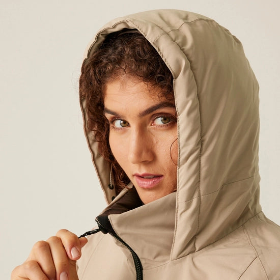 Women's Yewbank IV Waterproof Jacket | Warm Taupe Bueno