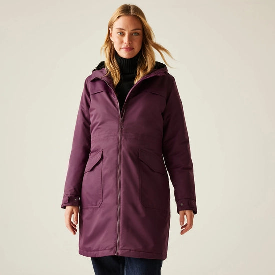 Women's Romine II Waterproof Parka Jacket | Burgundy