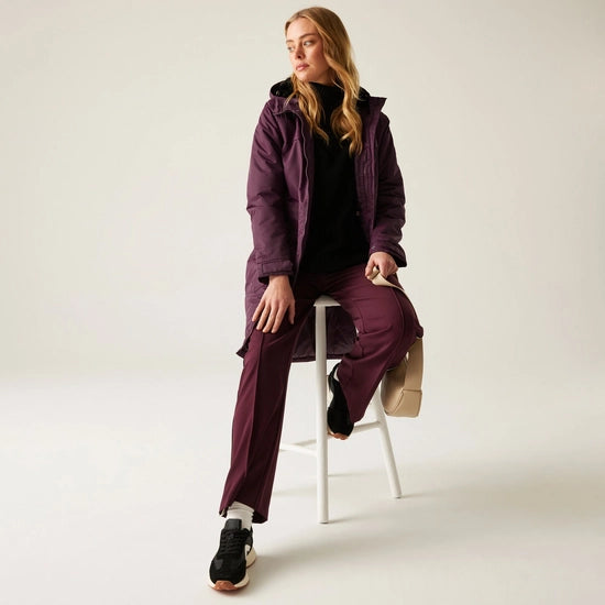 Women's Romine II Waterproof Parka Jacket | Burgundy