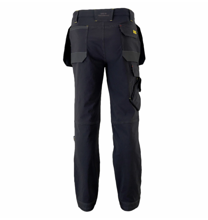Stanley FatMax Workwear Ashley Full 4-Way Stretch Work Trousers Knee Pad Pouch