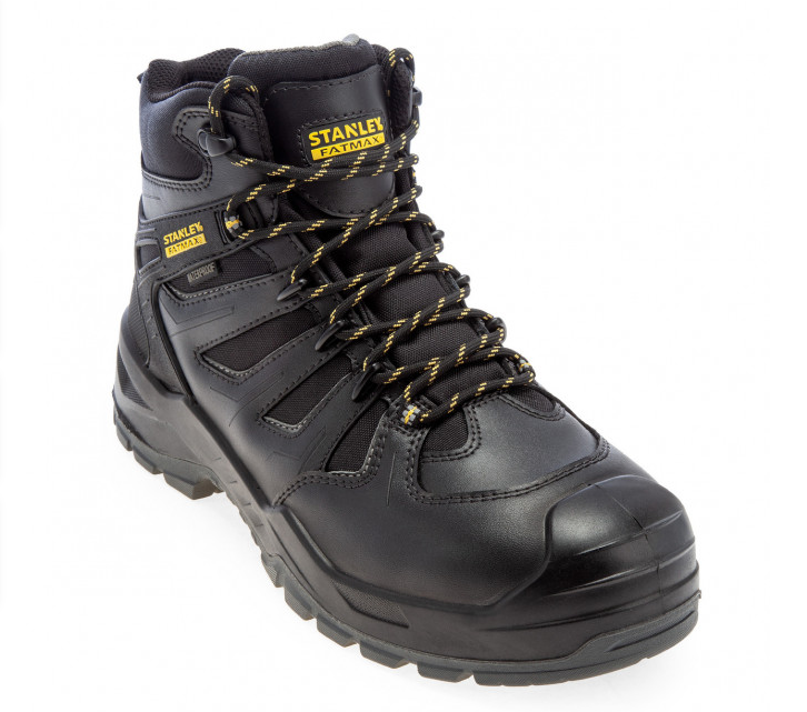 Stanley Fatmax Workwear Wellbank Waterproof Safety S7 Boots Black