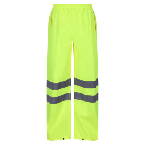 Hi-Vis Pro Waterproof Reflective Work Over Trousers