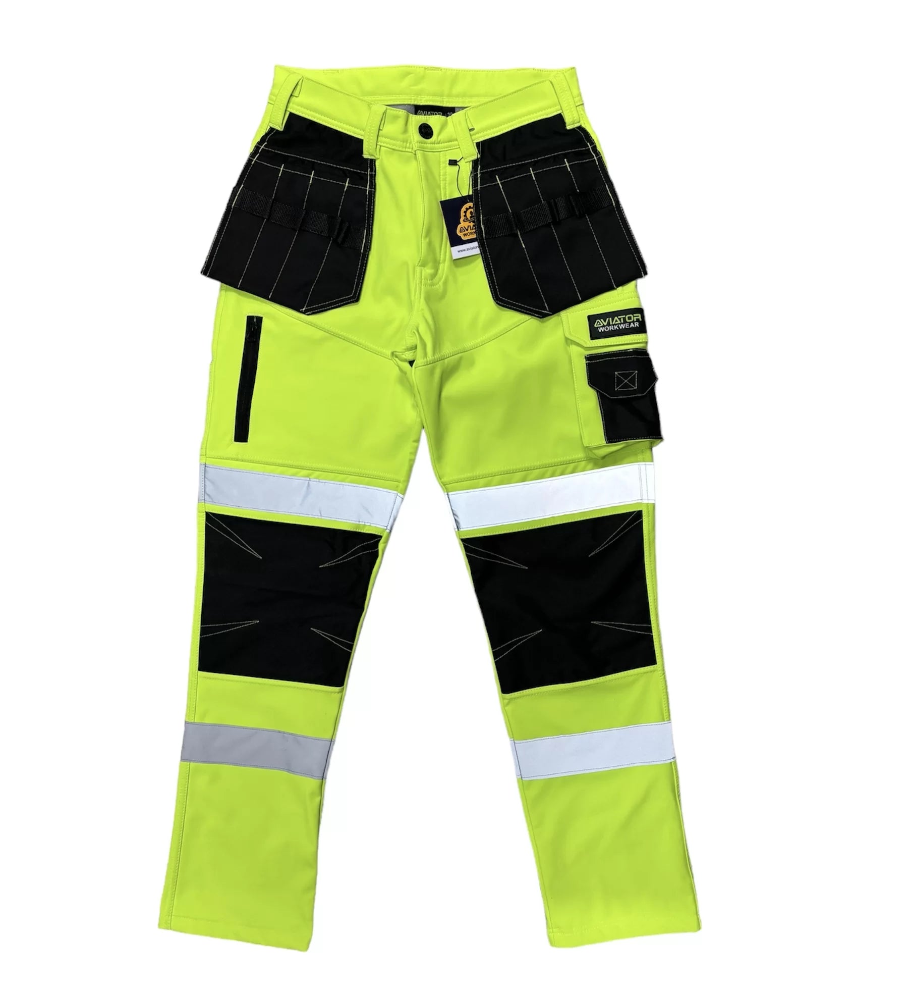 MEN’S HI-VIS AVIATOR SOFTSHELL TROUSERS